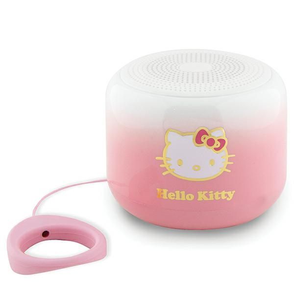Back panel cover Hello Kitty Hello Kitty Electroplate Gradient Bluetooth speaker - pink