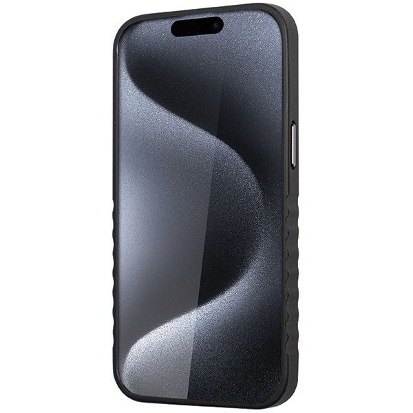 Other Phone Accessory Audi Audi Genuine Leather case with MagSafe for iPhone 15 Pro Max - black and red