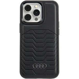 Muu telefoni lisavarustus Audi  Audi Synthetic Leather case with MagSafe for iPhone 13 Pro / 13 - black