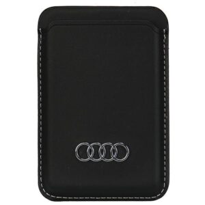 Kitas telefono priedas Audi  Audi Synthetic Leather magnetic wallet compatible with MagSafe - black