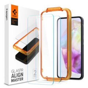 Cits mobilo telefonu aksesuārs Spigen  Spigen Glass tR AlignMaster 2 Pack - Samsung Galaxy A35 