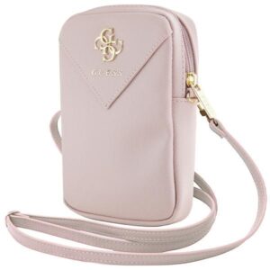 Kitas telefono priedas Guess  Guess Zip Triangle 4G bag - pink 