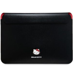 Kitas telefono priedas Hello Kitty  Hello Kitty PU Metal Logo case for a 14" laptop - black 