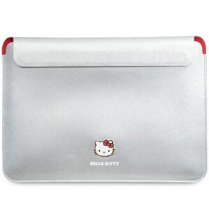 Kitas telefono priedas Hello Kitty  Hello Kitty PU Metal Logo case for a 14" laptop - silver 
