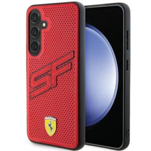Muu telefoni lisavarustus Ferrari  Ferrari Big SF Perforated case for Samsung Galaxy S24+ - red