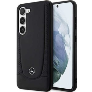 Other Phone Accessory Mercedes-Benz  Mercedes Leather Urban case for Samsung Galaxy S23 FE - black 