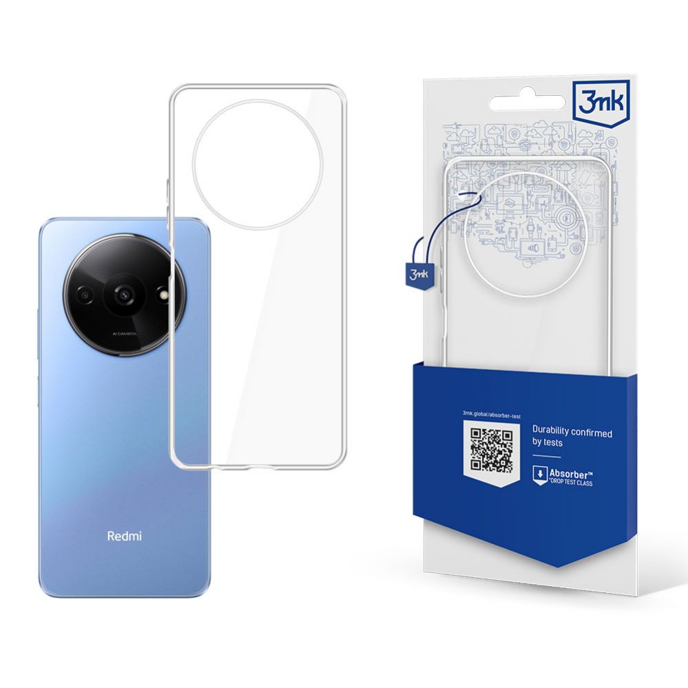 Other Phone Accessory 3MK 3mk Clear Case for Xiaomi Redmi A3 - transparent