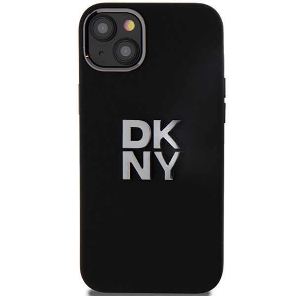 Tagakaaned DKNY DKNY Liquid Silicone Metal Logo case for iPhone 15 Plus / 14 Plus - black