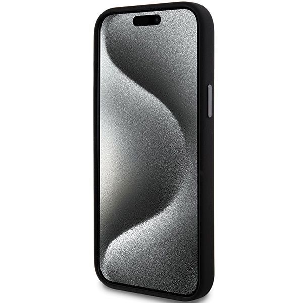 Tagakaaned DKNY DKNY Liquid Silicone Metal Logo case for iPhone 15 Plus / 14 Plus - black