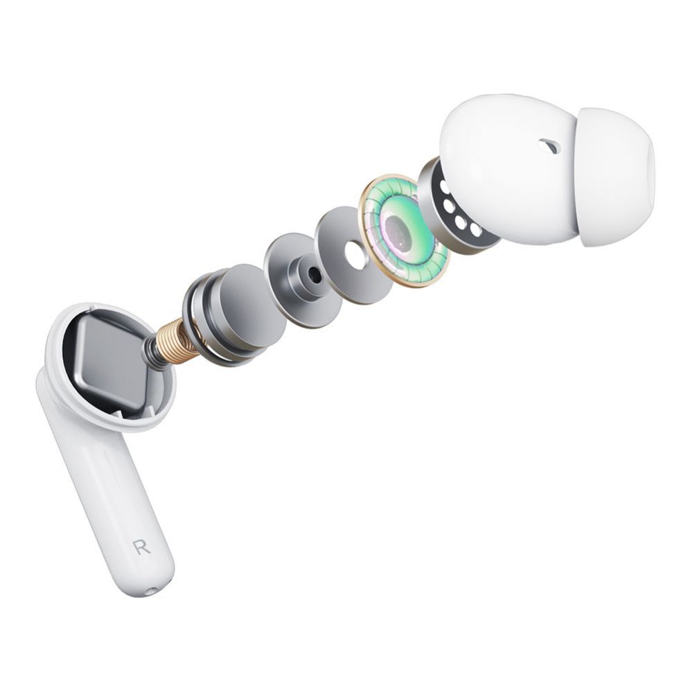Muu telefoni lisavarustus 3MK 3mk LifePods in-ear wireless Bluetooth 5.3 ANC headphones - white