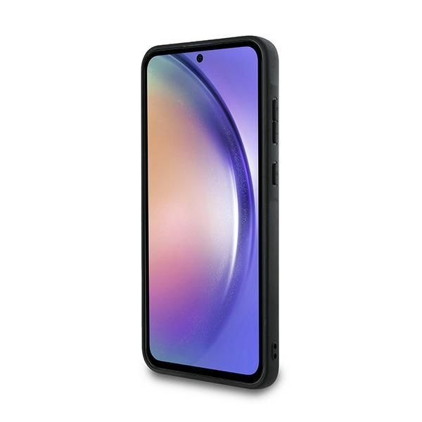 Other Phone Accessory BMW BMW Leather Carbon case for Samsung Galaxy A55 - black