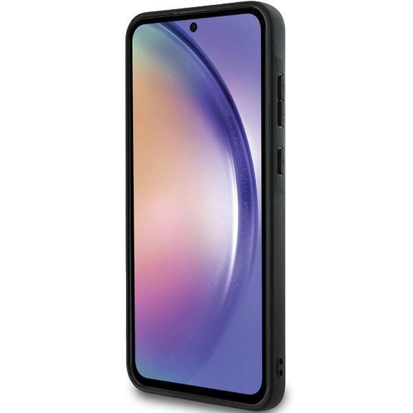 Muu telefoni lisavarustus Hello Kitty Hello Kitty Metal Logo Kitty Head case for Samsung Galaxy A55 - black