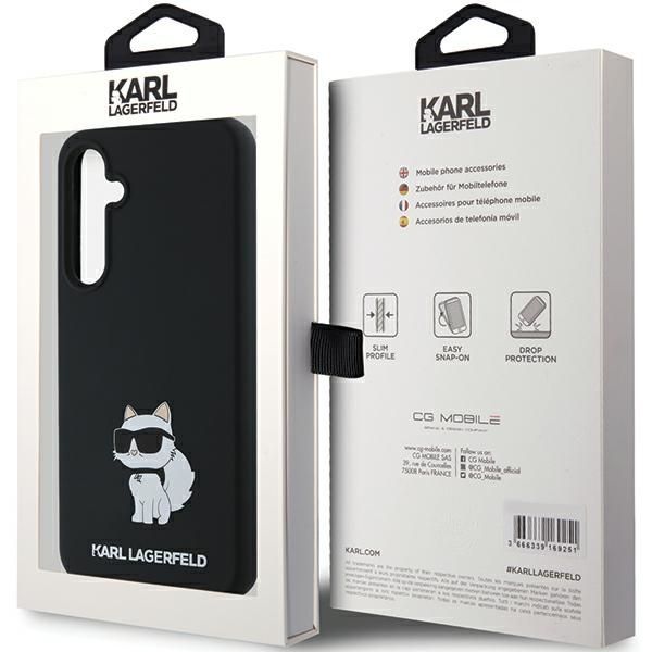 Other Phone Accessory Karl Lagerfeld Karl Lagerfeld Silicone Choupette case for Samsung Galaxy A35 - black