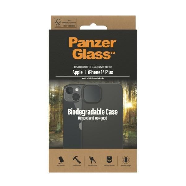 Cits mobilo telefonu aksesuārs Panzer Glass PanzerGlass Biodegradable Case for iPhone 14 Plus / 15 Plus - black