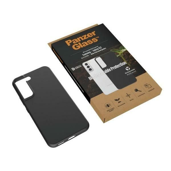 Muu telefoni lisavarustus Panzer Glass PanzerGlass Biodegradable Case for Samsung Galaxy S22 - black