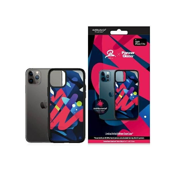 Other Phone Accessory Panzer Glass PanzerGlass ClearCase antibacterial Mikael B Limited Artist Edition case for iPhone 11 Pro - multicolor