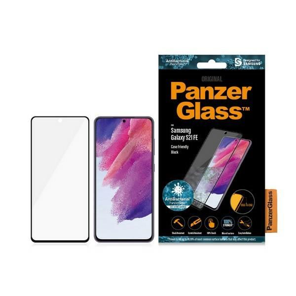 Other Phone Accessory Panzer Glass PanzerGlass E2E Microfracture antibacterial glass for Samsung Galaxy S21 FE - with black frame