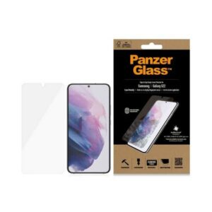 Other Phone Accessory Panzer Glass  PanzerGlass E2E Microfracture antibacterial glass for Samsung Galaxy S22 - with black frame 