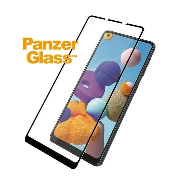 Muu telefoni lisavarustus Panzer Glass PanzerGlass E2E Regular tempered glass for Samsung Galaxy A21 - with black frame