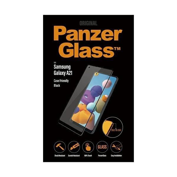 Muu telefoni lisavarustus Panzer Glass PanzerGlass E2E Regular tempered glass for Samsung Galaxy A21 - with black frame