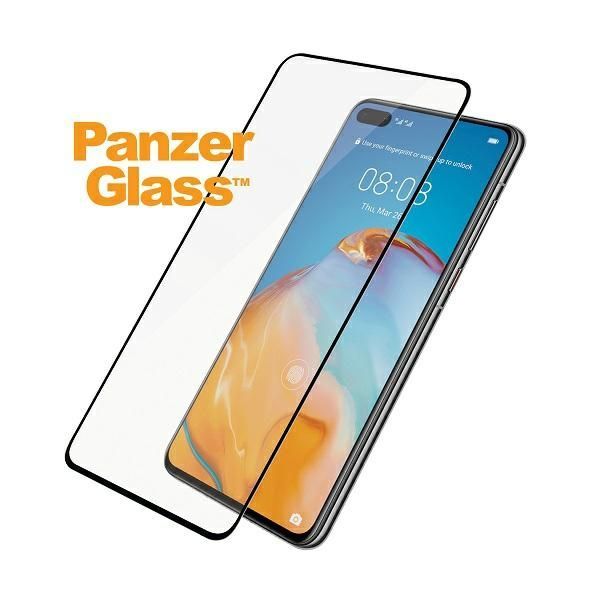 Muu telefoni lisavarustus Panzer Glass PanzerGlass E2E Super+ tempered glass for Huawei P40 - with black frame
