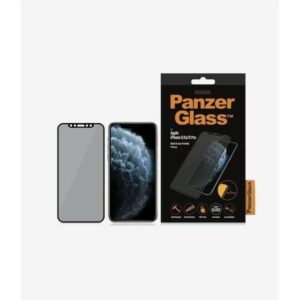 Kitas telefono priedas Panzer Glass  PanzerGlass E2E Super+ privacy tempered glass for iPhone X / XS / 11 Pro - with black frame 