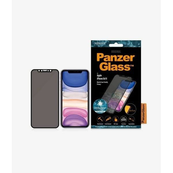 Other Phone Accessory Panzer Glass PanzerGlass E2E Super+ privacy tempered glass for iPhone XR / 11 - with black frame