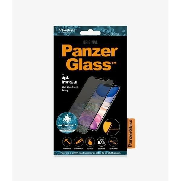 Other Phone Accessory Panzer Glass PanzerGlass E2E Super+ privacy tempered glass for iPhone XR / 11 - with black frame