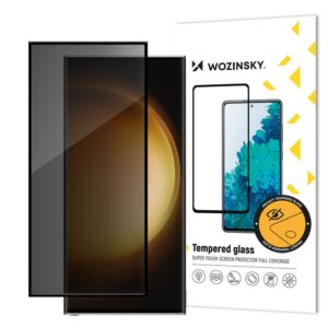Protective glass Wozinsky  Wozinsky Tempered Privacy Glass Privacy Glass with Anti-spy Filter for Samsung Galaxy S24 Ultra 