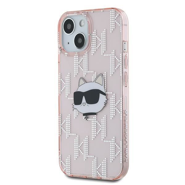 Other Phone Accessory Karl Lagerfeld Karl Lagerfeld IML Choupette Head & Monogram case for iPhone 13 - pink