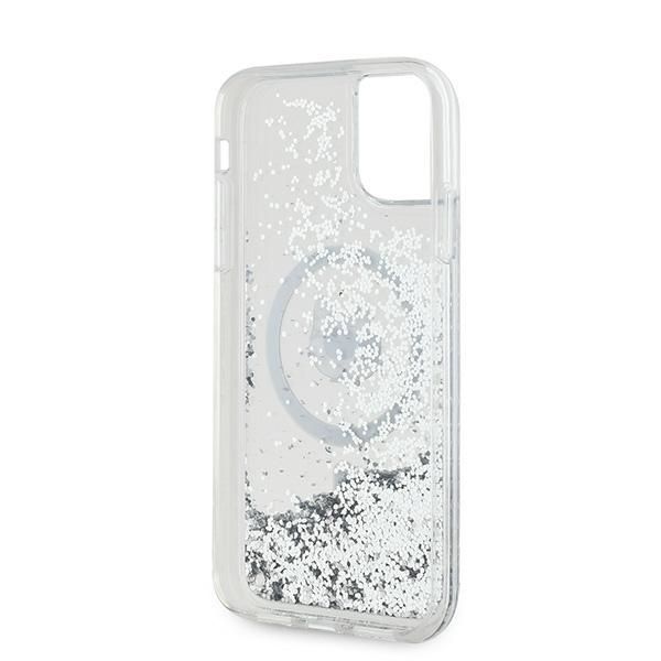 Other Phone Accessory Karl Lagerfeld Karl Lagerfeld Liquid Glitter Choupette Head MagSafe Case for iPhone 11 / Xr - Transparent