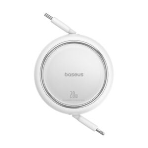 Kabelis Baseus  Baseus Free2Pull Cable Retractable USB-C / Lightning 20W 1m - White