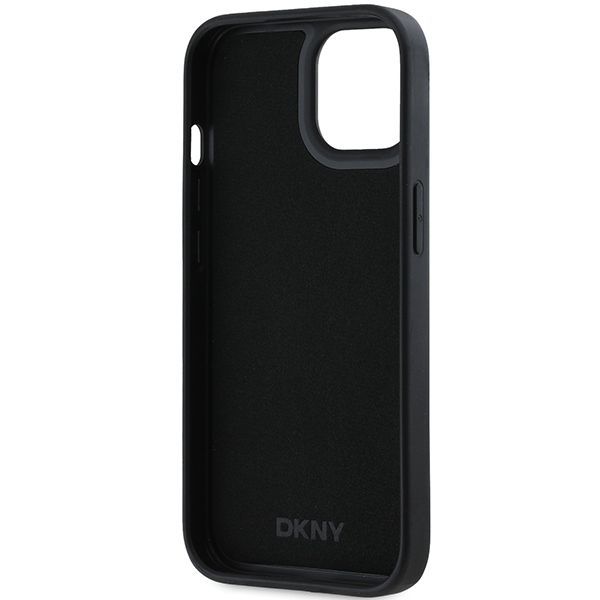 Kitas telefono priedas DKNY DKNY 3D Rubber Repeat Pattern case for iPhone 15 Plus - black