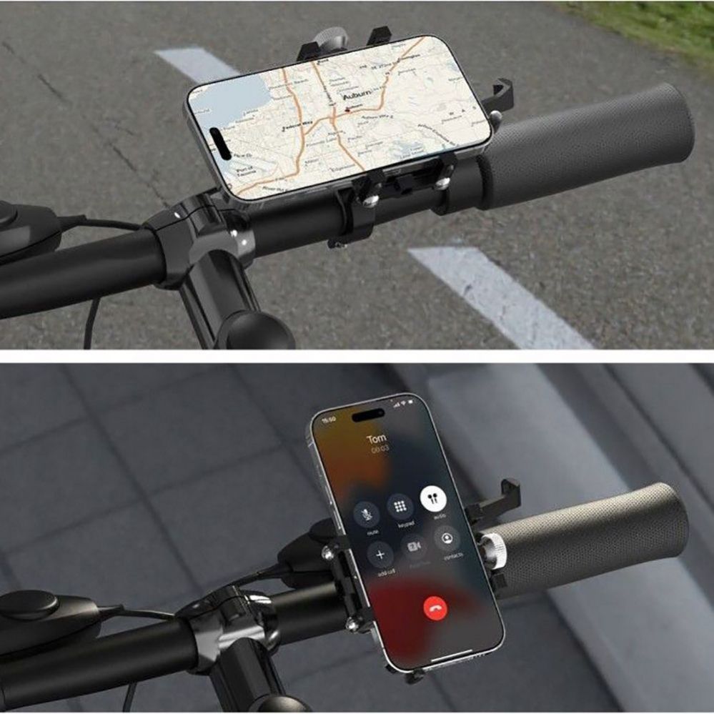 Auto holder Tech-Protect Tech-Protect V1 Universal Bike Phone Holder - Black