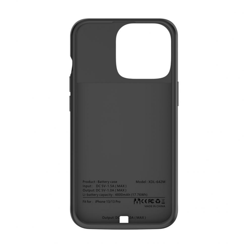 Väline aku Tech-Protect Tech-Protect PowerCase for iPhone 13 / 13 Pro with 4800mAh Powerbank - Black