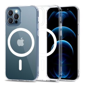 Aizmugurējais vāciņš Tech-Protect  Tech-Protect MagMat MagSafe Case for iPhone 12 / 12 Pro - Clear 