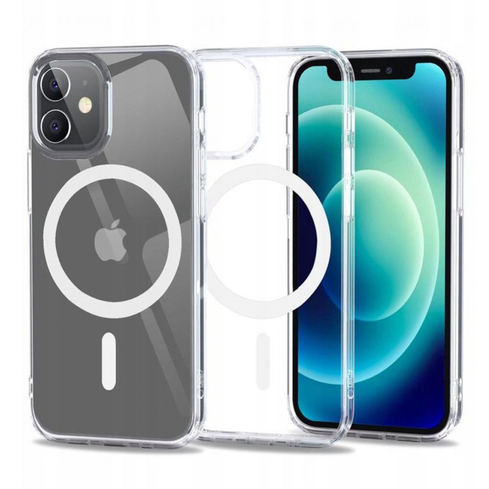 Tagakaaned Tech-Protect Tech-Protect FlexAir Hybrid MagSafe Case for iPhone 12 mini - Clear
