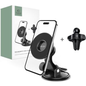 Automatinis laikiklis Tech-Protect  Tech-Protect N50 MagSafe Car Magnetic Phone Holder for Cockpit/Air Vent - Black 