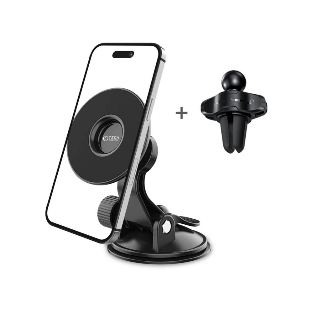 Auto holder Tech-Protect Tech-Protect N50 MagSafe Car Magnetic Phone Holder for Cockpit/Air Vent - Black