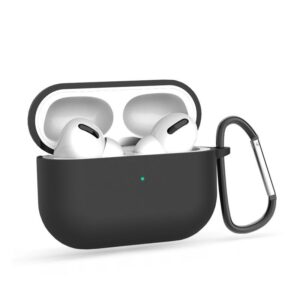 Maciņš austiņām Tech-Protect Apple AirPods Pro 1 / 2 Icon Hook Case Black