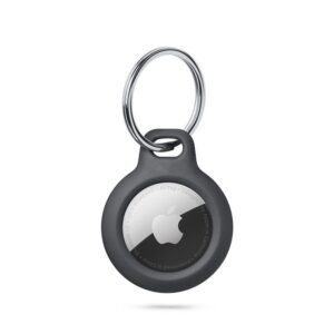 Aizmugurējais vāciņš Tech-Protect  Tech-Protect Rough Case for Apple AirTag with Ring - Black 