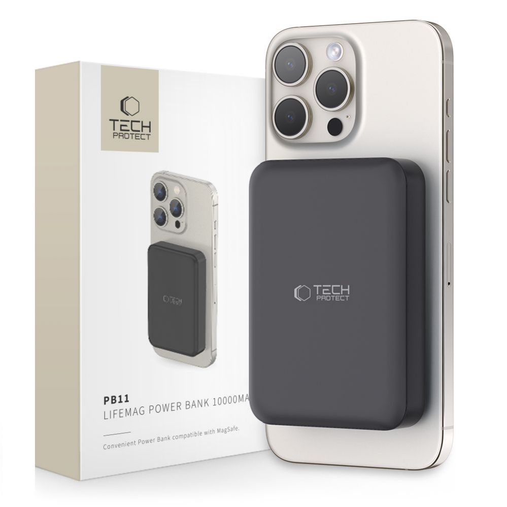 Väline aku Tech-Protect Black