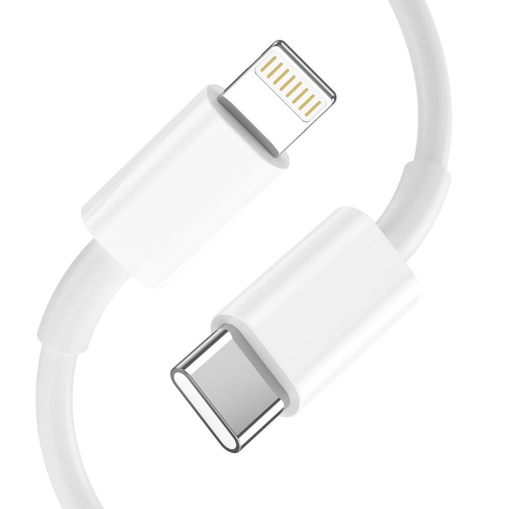 Adaptrid Tech-Protect White \ with cable \ USB-A (female) || USB-C (męski) || Lightning (male)