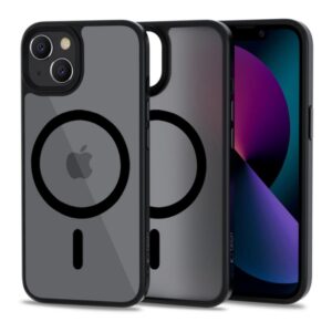 Aizmugurējais vāciņš Tech-Protect  Black || Semi-transparent 