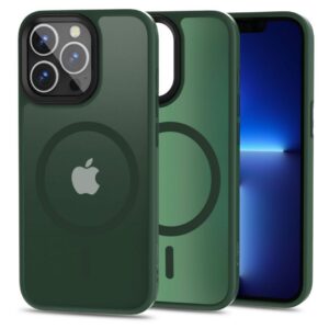 Tagakaaned Tech-Protect - Tech-Protect MagMat MagSafe iPhone 13 Pro Case - Matte Green 