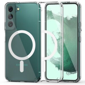 Aizmugurējais vāciņš Tech-Protect  Tech-Protect FlexAir Hybrid MagSafe Case for Samsung Galaxy S22 - Clear 