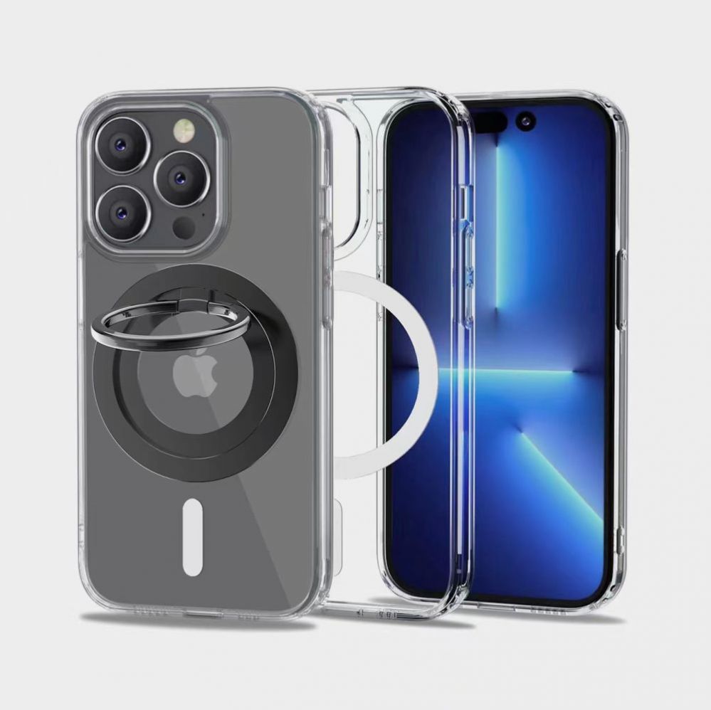 Automaatne hoidja Tech-Protect Tech-Protect MMR100 Magnetic Phone Holder/Ring with MagSafe - Gray