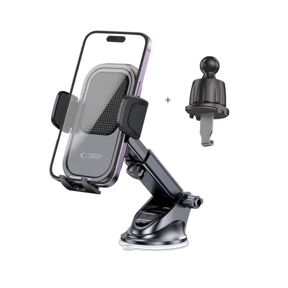 Adaptrid Tech-Protect Tech-Protect V6 Car Phone Holder for Cockpit/Air Vent - Black