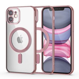 Nugarėlės dėklai Tech-Protect  Transparent || Pink 