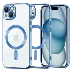 Nugarėlės dėklai Tech-Protect  Transparent || Blue 